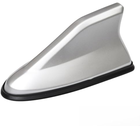 HmhQ5 Car Shark Fin Antenna for VW CC T-ROC Golf 4 5 6 7 New Beetle Passat 2000-2024,Roof Enhanced Signal Aerials Car Radio Signal Amplifier accessories,C/Sliver