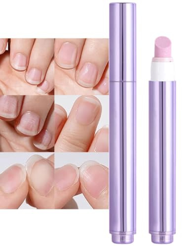 3 in1 Nail Care Pen, 3.5ml Nail Strengthener For Dry, Damaged And Weak Nails, Cuticle Remover Pen Nourishes Repairs, Cuticle Oil Pusher Pens For Nails treatments Moisturizing, Strengthening And Shiny