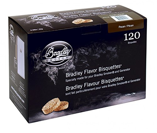 Bradley Smoker BTPC120 Pecannuss Bisquetten 120 Pack