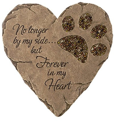 Carson - BEADWORK GARDEN STEPPING STONE - PET FOOTPRINT