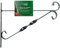 12 Hanging Basket Bracket - Black