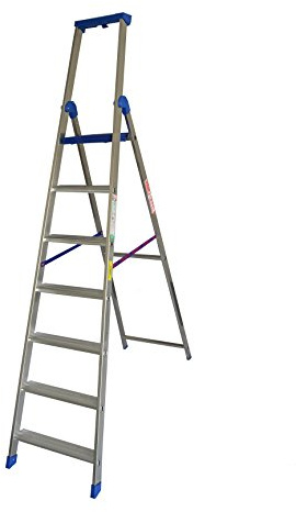 Marchetti 20876 ClimbEvo 07, scala doppia con parapetto, altezza piattaforma 1,70 m