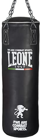 LEONE 1947 Sacco Allenamento Boxe PRO Nero 20 kg AT840