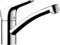 hansgrohe Küchenarmatur MyCube, Wasserhahn Küche mit Auslauf Höhe 120 mm, wassersparend, 360° drehbar, 1 Strahlart, Chrom