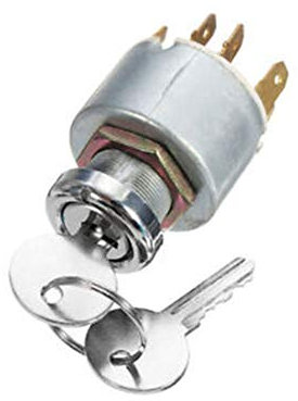 Interruttore di avviamento accensione Interruttore di accensione Interruttore di sostituzione del motorino di avviamento Accensione universale 12V Blocco accensione con chiave, 5 pin / 7 pin