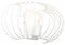 Qazqa - Design Design-Wandleuchte weiß 39 cm - Johanna I Wohnzimmer I Schlafzimmer - Stahl Rund - LED geeignet E27