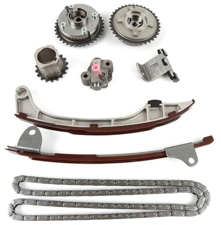 PANGOLIN Timing Chain Kit for 2009-2015 Camry Highlander RAV4 SIENNA VENZA 2.5L 2.7L W/VVT Sprocket, Replace 13540-36010 13050-0V010 13070-0V010