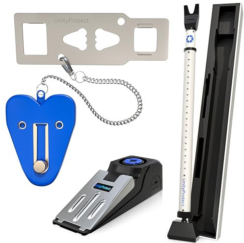 UnityProtect Ensemble de barres de sécurité pour porte