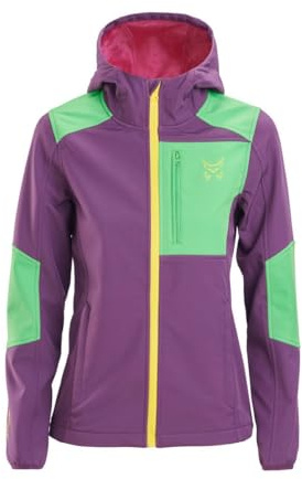 ALTUS Decan W Z80 Chaqueta cortavientos | Chaqueta de montaña | Chaqueta de trekking | Repelente al agua | Resistente al viento | Tranpirable (FR/ES, Letras, M, Regular, Regular, Morado)