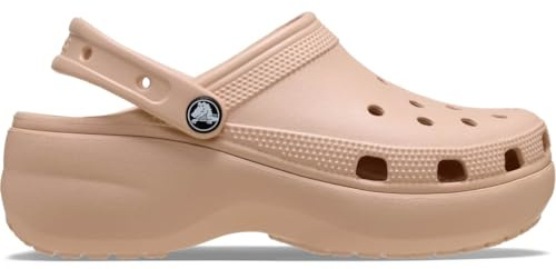 Crocs Women's Classic Platform Clog Pink Caramel Size 7 UK Women