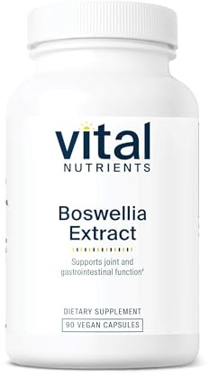 Vital Nutrients Boswellia Extract 400mg - Boswellia Extract Capsules - Herbal Support for Joint, Immune, and Digestive Health - Gluten, Dairy, Soy Free - Non-GMO - 90 Capsules