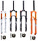 TYXTYX Mountain Bike Suspension Fork 26 27.5 Alloy Bicycle Front Forks Lockable for MTB Downhill Cycling