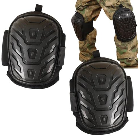 Rrlihjgu Taft de genou de travail robuste, tampons de genoux de travail - Gardiens de genou non glissant | Kneepades antidérapantes robustes, sangles réglables, équipement de protection des jambes