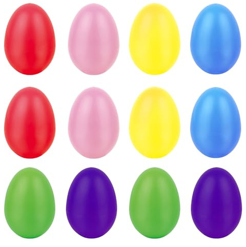 Educational Eggs Shaker Childrens Percussion Developing Fine Motor Skills Sensory Abilities Colorful Orff Toy Hand Coordination