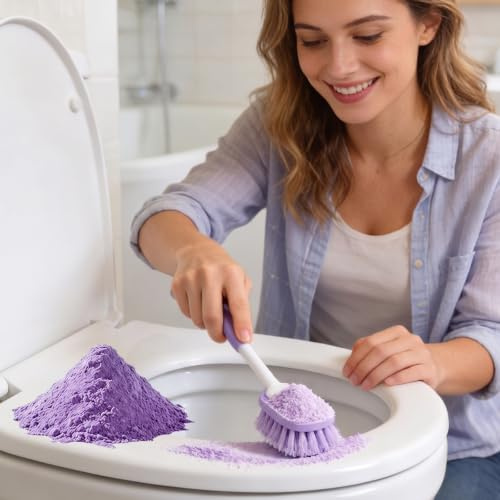 3PCSEspuma de Limpieza de Inodoro,Limpiador de Inodoro,Limpiador de Inodoros,Espuma Instantánea para Inodoros Limpio Brillante,Polvo Removedor de Cal Sin Contacto,Toilet Cleaner,Toilet Cleaning Foam