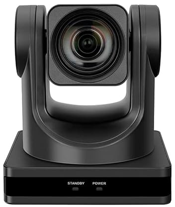 SMTAV Zoom óptico de 12 x y zoom digital de 16 x, PTZ de alta velocidad, salida HDMI, H.265 compatible con cámaras de videoconferencia Full HD