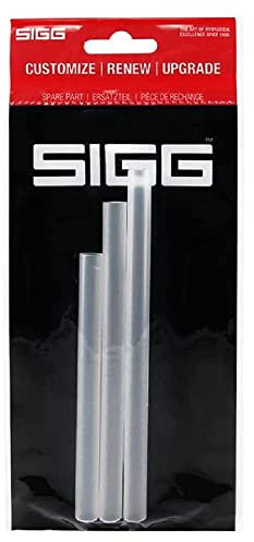 Sigg Miracle Kids Cannucce riutilizzabili per borraccia con cannuccia, Set di cannucce in silicone borraccia Miracle in alluminio e Tritan (0,35L, 0,4L,0,45 L)