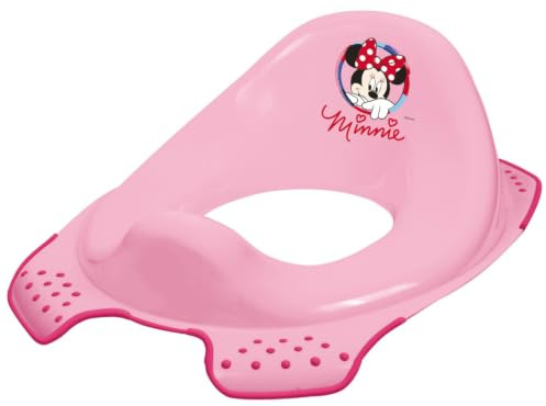 PLASTIMYR Adaptador Inodoro Niños | Reductor WC Universal | Ergonómico Antideslizante · Protector Antisalpicaduras · Diseño Encantador Rosado · Ligero · 18 Meses a 4 Años