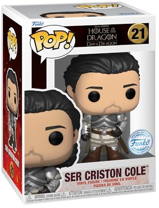 Funko Pop! TV: House of The Dragon - Ser Criston Cole - Exclusivité Amazon - Figurine en Vinyle à Collectionner - Idée de Cadeau - Produits Officiels - Jouets pour Les Enfants et Adultes - TV Fans
