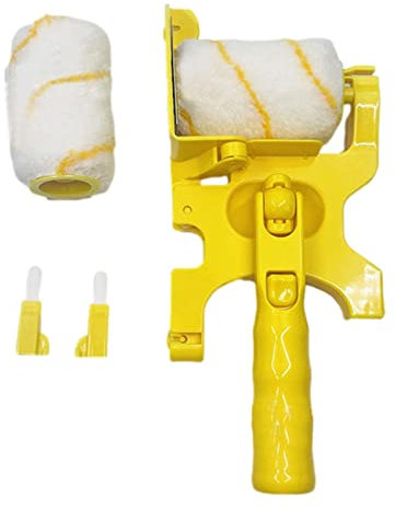 Outil De Coupe-bordure De Peinture Pour Murs, Rouleau De Coupe-Bordure À Peinture Propre Pour Murs Et Plafonds, Kit Pinceaux Peinture Et Rouleaux Peinture Murs Et Plafonds
