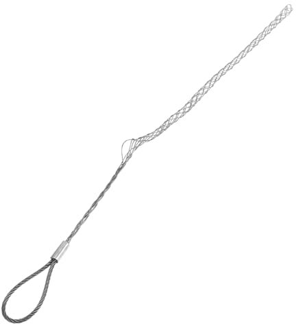 IWOWHERO Power Wire Mesh Cover Cable Puller Galvanized Wire Mesh Flexible Pull Sock for Cable Pulling