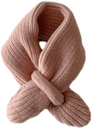 Saiyana Stilvoller Kinder Wollschal Weicher Und Bequemer Kinderschal Einfarbiger Schal Strickschal Perfekt Für Und Winter
