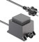 ledscom.de 40W LED Trafo-Netzteil/Transformator für Stecksystem NEMO, Stecker, 12V AC, schwarz, IP68