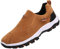 zpllsbratos Zapatillas sin Cordones Hombre Casual Zapatos Mocasín Zapatos para Caminar Senderismo 39-48(Marrón,43)