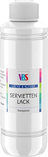 Serviettenlack Serviettenkleber, glänzend versch. Größen 250 ml