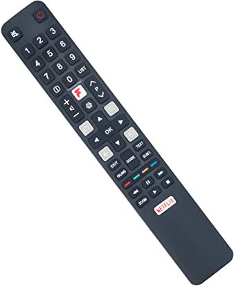 RC802N Ersatzfernbedienung -VINABTY-fit für Thomson TCL TV-Fernbedienung 50DC748 43DP648 65P617K 50DP648 55DP648 65DC748 65DP648 43EP648 50EP648 55EP648 65EP648 43EP668