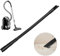UxradG Extra Long Flexible Crevice Tool for Hoover Crevice Nozzle with 35/32mm Connection Universal for Hoover Tool Replacement Vacuum Attachment Accessories(Black)