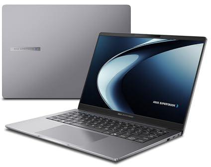 ASUS ExpertBook PM3 14” Business Laptop, AMD Ryzen AI7 350 Processor, 32GB RAM, 1TB SSD, WiFi 7, Windows 11 Pro, Misty Grey, PM3406CKA-XS76