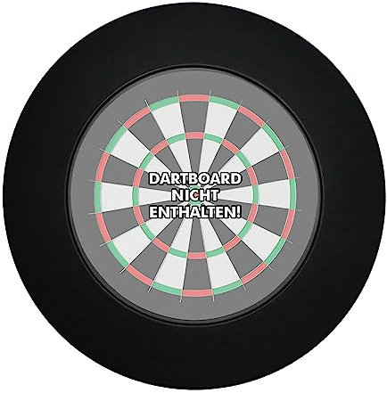 McDart Dartboard Surround Wandschutz Schwarz 11,5 cm Breite 3,5 cm Dicke