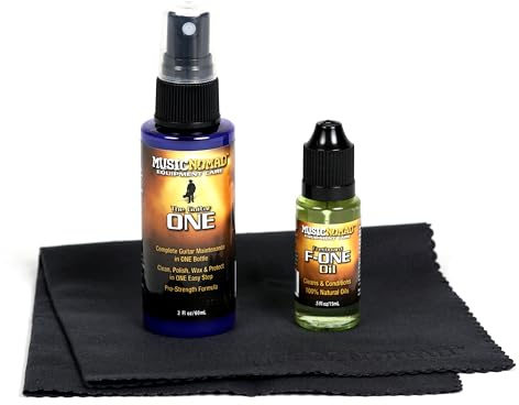 MusicNomad MN140 Premium Guitar Care 3-Piece Kit