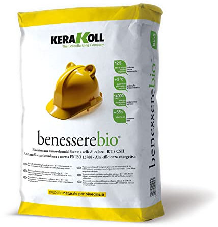 Kerakoll BenessereBio Biointonaco Termodeumidificante per Bioedilizia 18