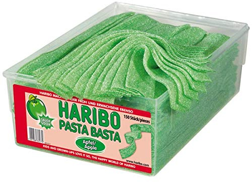Haribo Pasta Basta Apfel Sour mit saurem Frucht-Geschmack 1125g