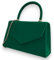 fi9® Retro Suede Tote Style Wedding Ladies Party Prom Evening Clutch Hand Bag Purse (Green)