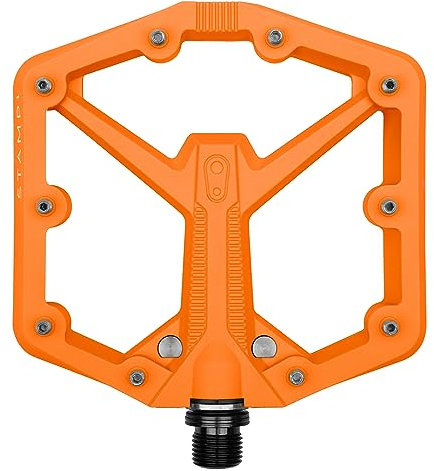 Crankbrothers MTB-Pedale Stamp 1 Gen 2, Groß, Orange