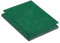 PATIKIL 205x305mm Filzgleiter Selbstklebend, 5 Pack 2mm Dicke Filzgleiter für Stühle Rechteckige Weiche Selbstklebend rutschfeste Kratzfeste Filzunterlage für Lampen Möbel, Dunkelgrün