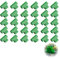 30 PCS Greenhouse Clamps 11mm, Durable Garden Hoops Clips for Netting, Plant Support Clips, Reusable Plastic Clamps for Securing Greenhouse Film and Shade Netting