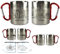 Tasse à mousqueton personnalisée, tasse de camping de randonnée, tasse de camping en montagne, tasse à café d'aventure pour couple, cadeau d'anniversaire de jeune marié, cadeau de couple personnalisé