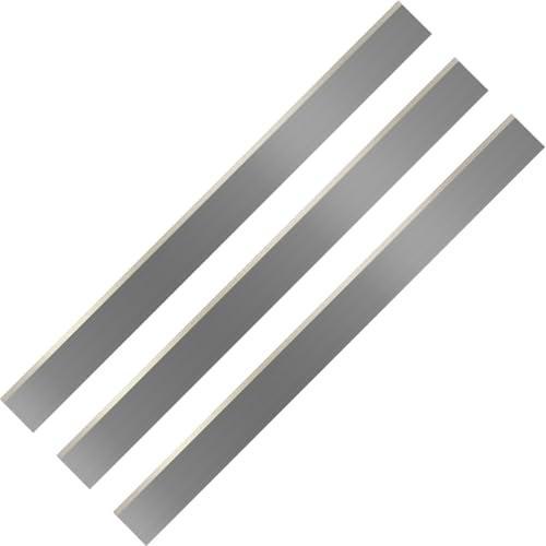 XZZQDZSWMN 3pcs TCT Planer Blades 400mm Width 35mm Thickness 3mm for Electric Thicknesser