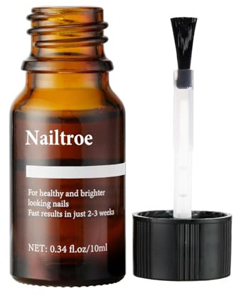 Micosi Unghie Piede Trattamento Antimicotico, Liquido 10ml per Funghi Unghie Piedi, Nailtroe Onicomicosi Soluzione con Pennello, Formula Purificante e Ristrutturante