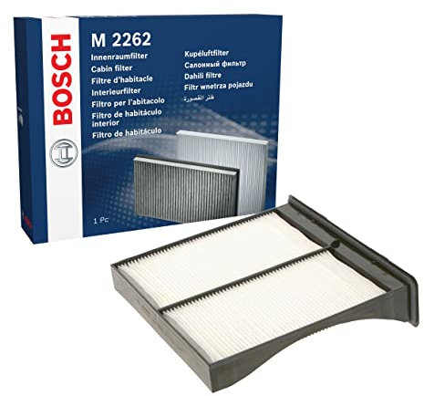 Bosch Filtro Abitacolo Standard M2262, Filtro di Ricambio - Filtra polline e polveri per un'aria più pulita all'interno del veicolo