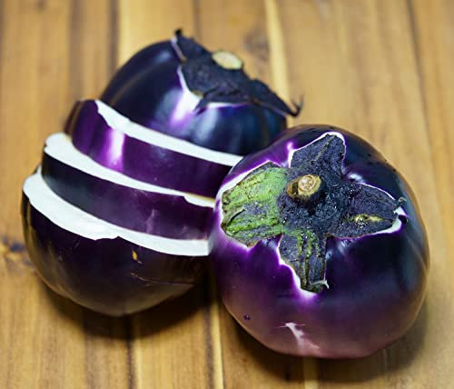 Aubergine Violetta di Firenze - Eierfrucht - 50 Samen