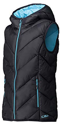 CMP Gepolsterte Weste mit Kapuze für Mädchen und Mädchen