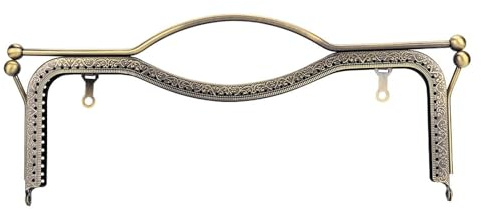 cierre de monedero,asa para bolso, asa cuadrada para bolso de hierro, cierre con cierre de beso para bolso, accesorios para marco de bolso de bricolaje 30 x 12 cm
