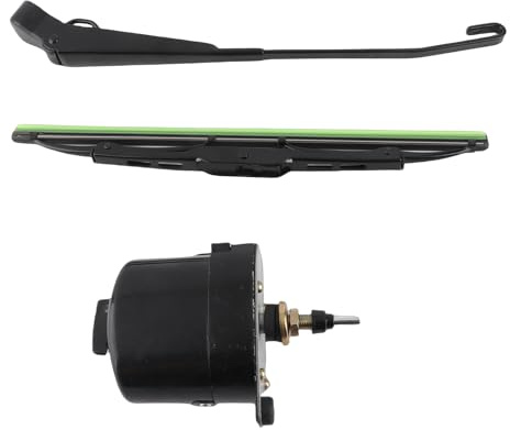 Vindrutetorkarmotor 7731000001 12V, Kraftfull Motor för TRAKTOR, Fiskebåt, Husvagn, ATV UTV