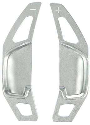Paletas de Cambio Extensión Volante para Buick Lacrosse 2016-2021, Juego de 2 Extensiones Deportivas para Levas de Cambio Aluminio,Silver