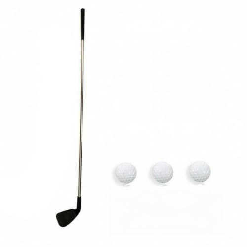 'Entraînement pour Enfants e Golf Putter Bâton Structure INOX Résistante Démontable Compact Poignée Texturée Confort pour Exercices du Swing Pratique au Jardin Intérieur, 96CM, Style to 2